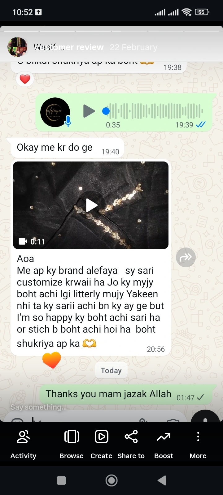 Customer Review 38