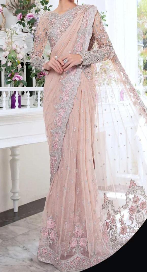 Maria b couture saree