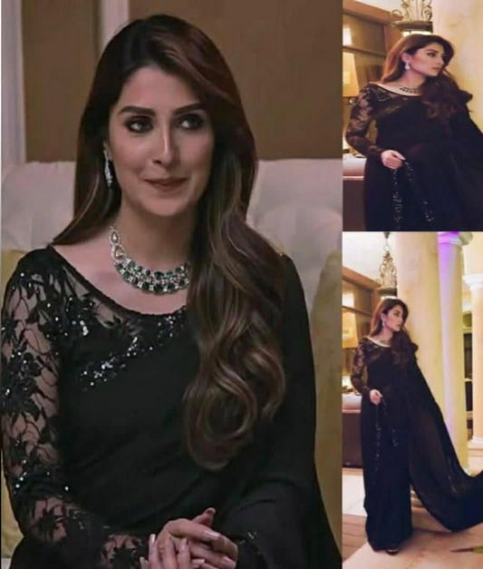 Ayeza Khan chiffon