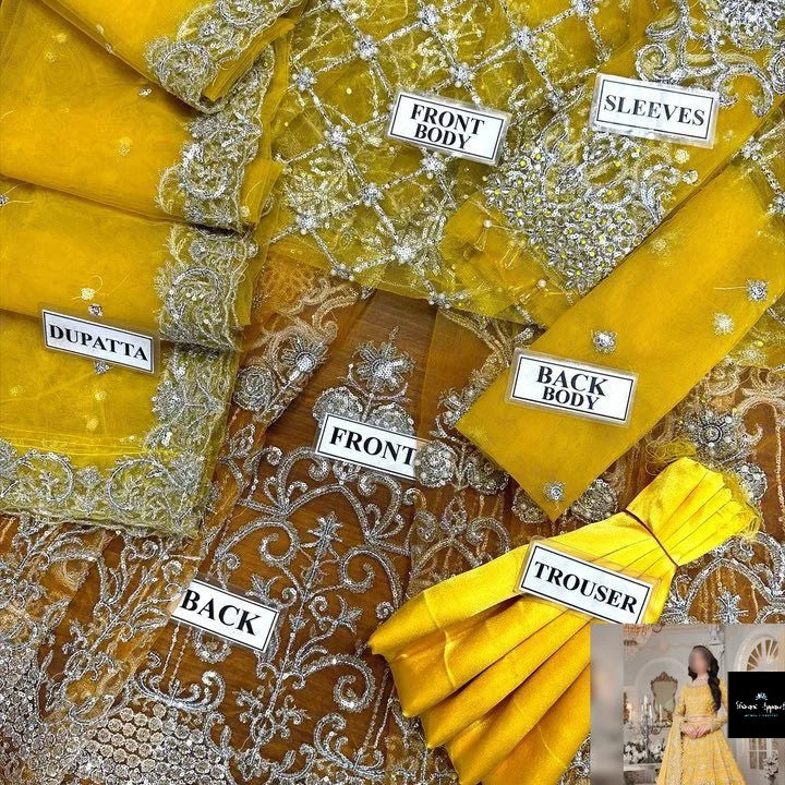 Maria b tie and die yellow