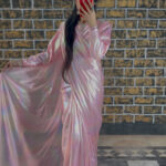 Shimmer silk saree