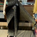 Chiffon Rhine stones work saree